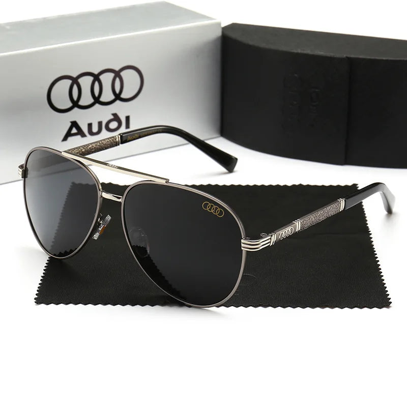 High End Luxury Men Driving Polarized Sunglasses, Brand Luxury Design anti Glare, Men and Women Driver Goggles Gentlemanly