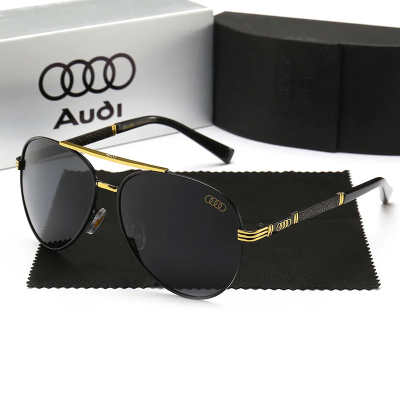 High End Luxury Men Driving Polarized Sunglasses, Brand Luxury Design anti Glare, Men and Women Driver Goggles Gentlemanly