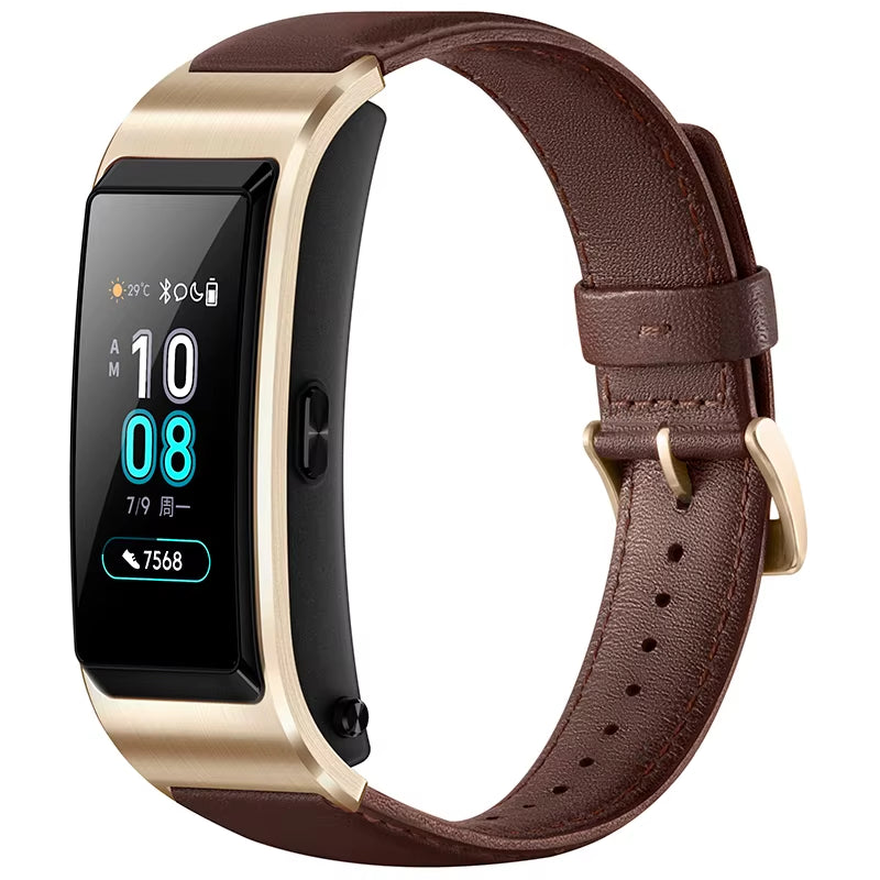 95% New  Talkband B5 Talk Band Bluetooth Smart Bracelet Wearable Sports Wristbands Touch AMOLED Screen Call Earphone Bands